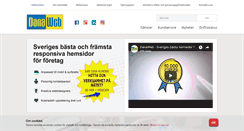 Desktop Screenshot of danaweb.se